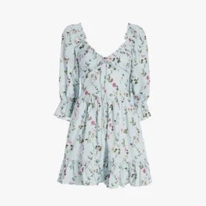 Hill House Home, Samantha Nap Dress, in Pond Floral Print, Size M